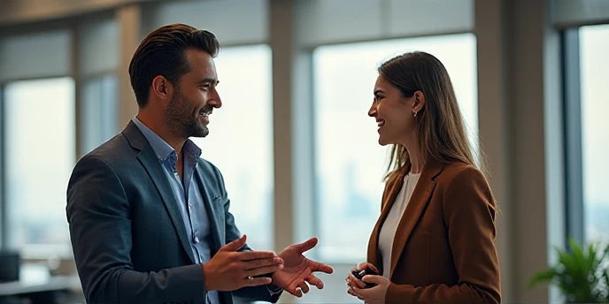 Advisors collaborating